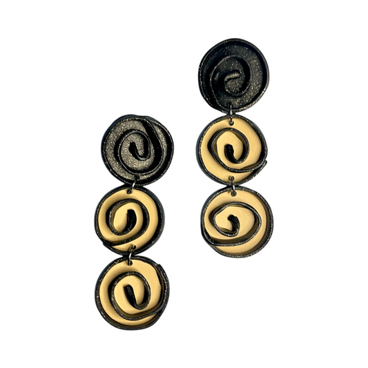 'A Maze Inc' Stud Dangle Earrings