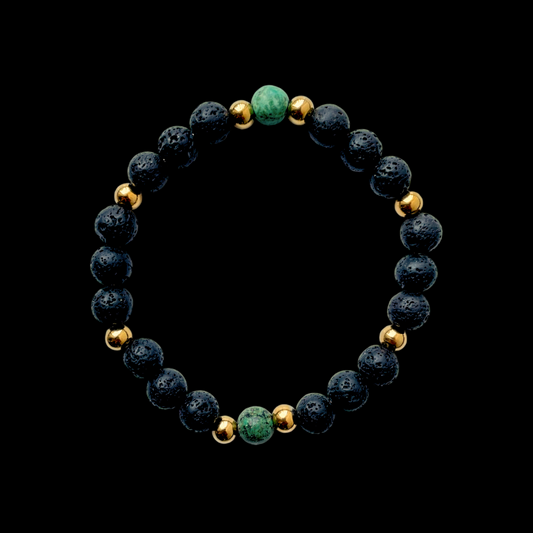 Grounded Energy Bracelet (African Turquoise)