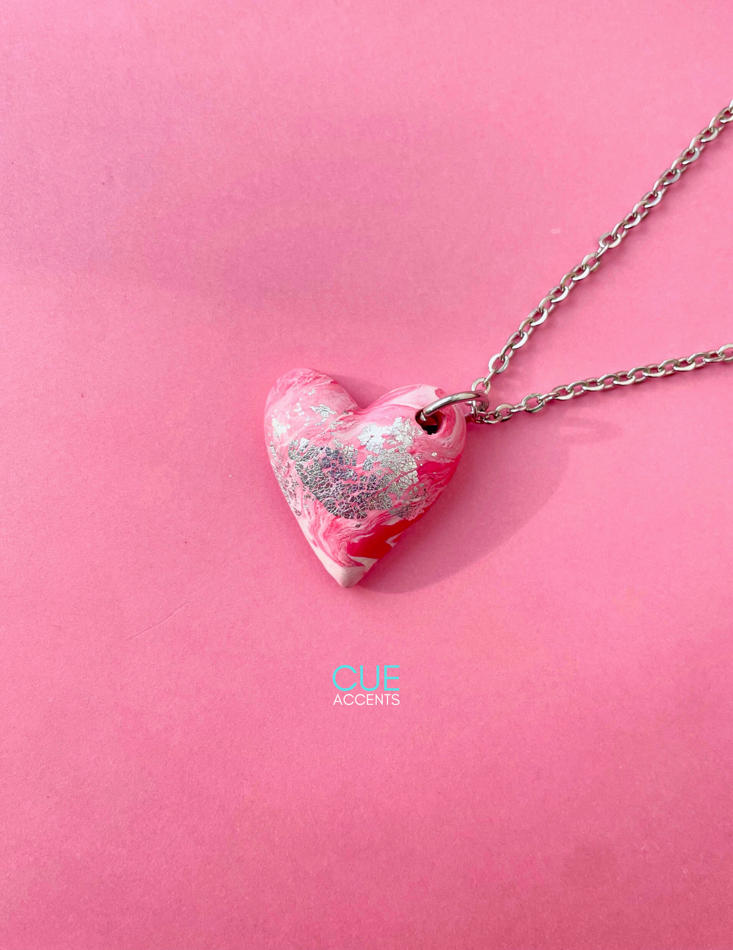 "Sweetheart" Polymer Clay CHARM NECKLACE #WithLove