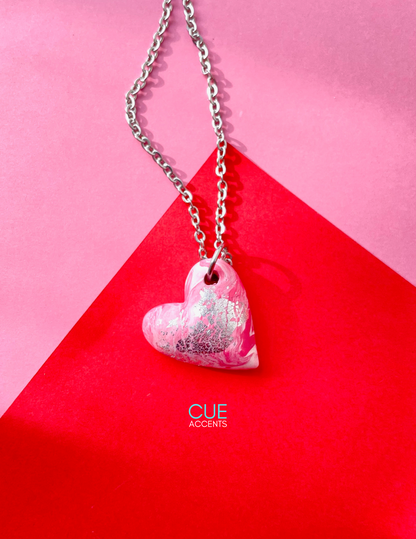 "Sweetheart" Polymer Clay CHARM NECKLACE #WithLove