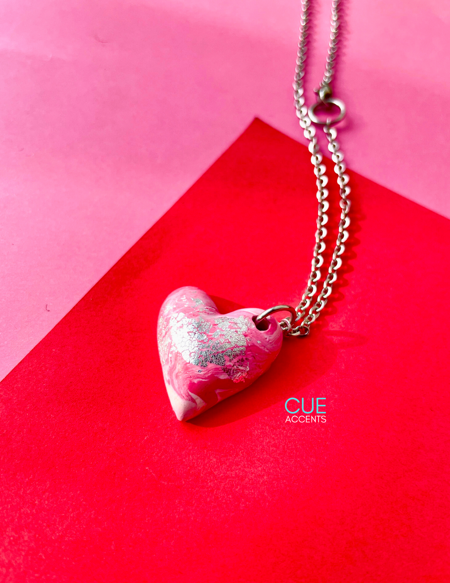 "Sweetheart" Polymer Clay CHARM NECKLACE #WithLove